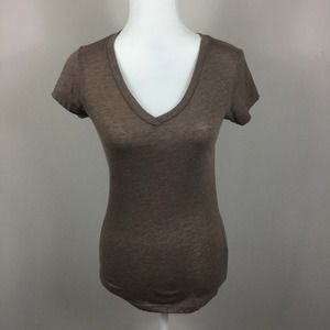 Active Basic V Neck Tee Shirt